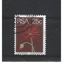 SouthAfrica.SG360 25c Barberton Daisy.Fine Used.Sep25b