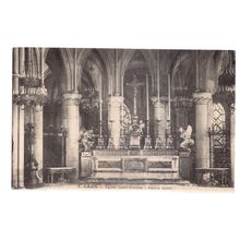ABBEY OF ST, ETIENNE,CAEN, FRANCE vintage unused postcard (a)