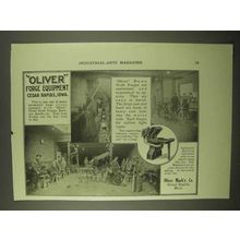 1922 Oliver Down Draft Forges Ad