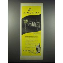 1944 Heublein's Club Cocktails Ad - How Do They Do It?