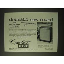 1955 IT&T Capehart Gaite Parisienne Model 52PH56M High Fidelity Phonograph Ad