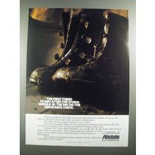 1988 Allstate Insurance Ad - The First Thing to Dry After the Storm