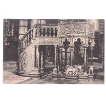 CATHEDRAL , SIENA ITALY unused antique postcard #