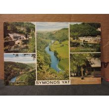 multiview, SYMONDS YAT, HEREFORDSHIRE used postcard by J. Salmon 1983 pm =