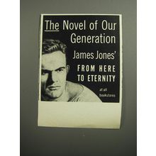 1951 Scribners Book Ad - From Here to Eternity by James Jones