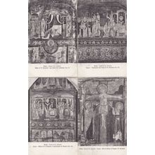 Rome Italy Chiesa Di Saint Clemente Giovanni Medesimo Mural 4 Antique Postcard s