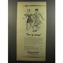 1953 Abercrombie & Fitch Swimsuits Ad - Two of many!