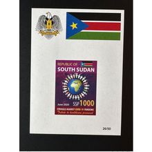 Sud-Soudan 2020 ND IMPERF Struggle against COVID-19 Pandemic Coronavirus