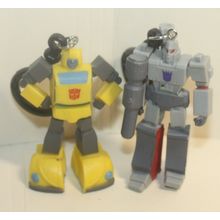 Transformers Bumblebee & Megatron PVC Bag Clips