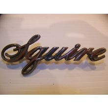1972 1973 1974 FORD SQUIRE EMBLEM OEM # D20B-16098-GA STATION WAGON