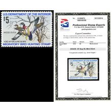 RW41, Mint XF NH $5 Duck Stamp PSE Graded 95 - SMQ $80 * Stuart Katz