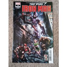 Tony Stark Iron Man # 13 (2018) MARVEL COMICS (NM Condition) Galactus Variant