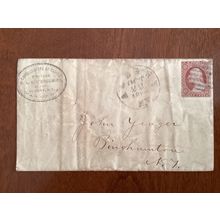 ICOLLECTZONE US Early Commissioner of Claims US Postal History Cover (A700-43)