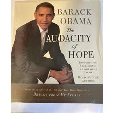 Barack Obama The Audacity of Hope - Audiobook- CDs - NEW