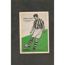 Master Vending Machine Cardmaster 1958 # 22 Ronnie Allen West Bromwich Albion