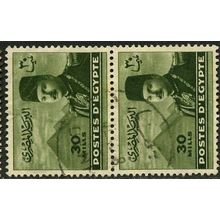 1947/1948 Michel 319 - fine used (o) - pair