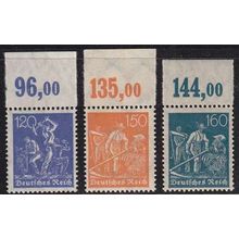 GERMANY REICH [1921] MiNr 0158 ex ( **/mnh ) [03] Platte Oberrand