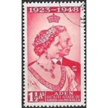 QU'AITI STATE 1949 SG 14 - fine used (o)
