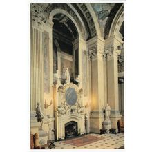 The Hall Chimneypiece Castle Howard Yorkshire Postcard