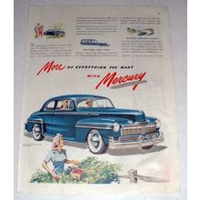 1947 Nash Car Ad - More of Everything You Want