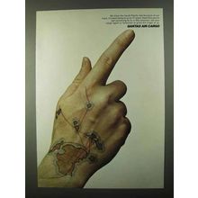 1968 Qantas Air Cargo Ad - We Know the South Pacific