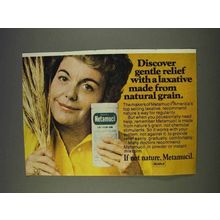 1977 Metamucil Laxative Ad - Discover Gentle Relief