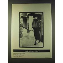 1979 Valentino Miss V Fashion Ad
