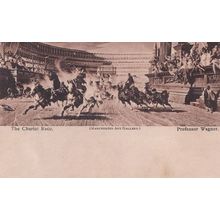 The Chariot Race by Professor Wagner Manchester Art Gallery Postcard