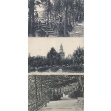 Wiesbaden Philosophenweg Zum Neroberg 3x German Postcard s