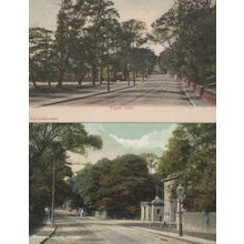 Wigan Lane Lancashire WH Smiths 2x Antique Postcard
