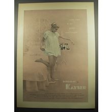 1955 Kayser Lingerie Advertisement - You owe it to your audience