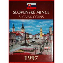 RARITY: SLOVAKIA★ SET 10-20-50 HELLERS 1-2-5-10 CROWNS 1997★LOW START★NO RESERVE