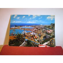 LIDO, SAINT TELMO, PUERTO DE LA CRUZ, TENERIFE, SPAIN used vintage postcard =