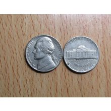 1980p USA 5 Cents Jefferson Nickel Coin