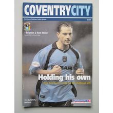COVENTRY CITY v BRIGHTON & HOVE ALBION Div1 11/01/2003