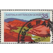 AUSTRALIA, Wittenoom Gorge, red 1976, 33c, #5