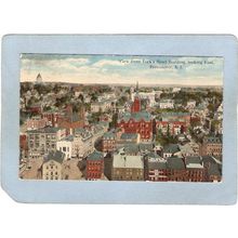Rhode Island Providence Postcard View From Turk's Head Building Looking Ea~1323