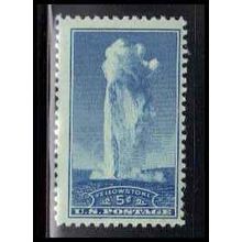 744 5c Yellowstone National Park Just Clears MNH Z1468