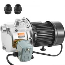 1HP SUS304 Stainless Steel Shallow Well Jet Pump, 115 Volt, 18.5 GPM 147.6 F...