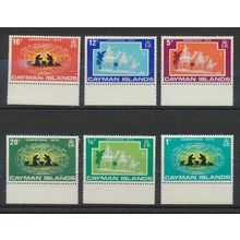 Cayman Islands Stamps Scott #227 To 232, Mint Never Hinged, Christmas 1970