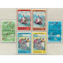 St. Vincent Grenadines Stamps Scott #324 To 329, Mint Never Hinged