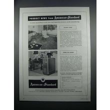 1954 American-Standard Heatrim Panels & Boiler Ad