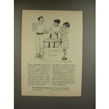1956 Massachusetts Mutual Ad - Norman Rockwell - Every Youngster