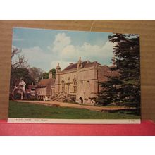 WEST FRONT, LACOCK ABBEY, CHIPPENHAM, WILTSHIRE. unused postcard =