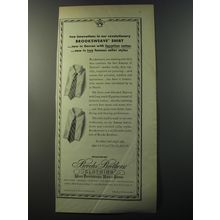 1953 Brooks Brothers Brooksweave Shirt Advertisement - Two innovations