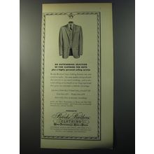 1953 Brooks Brothers Boy Clothing Ad - An outstanding selection
