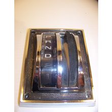 1967 68 69 FORD MUSTANG #C7ZA-7EO34-C AUTOMATIC SHIFTER SELECTOR BEZEL