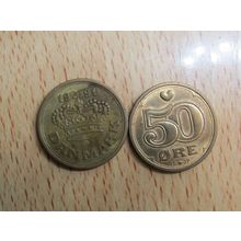 Denmark 1991 50 Ore Coin