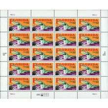 Florida Statehood 150th Anniversary Sheet of Twenty 32 Stamps Scott 2950