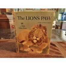 Little Golden Book The Lion's Paw B Edition By Jane Werner Watson VG/FN 5.0 1971